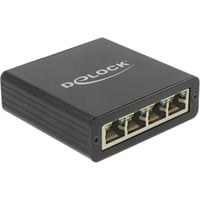 4043619629664 - DeLock Adapter USB 30 > 4 x Gigabit LAN - Netzwerkadapter - USB 30 - Gigabit Ethernet x 4