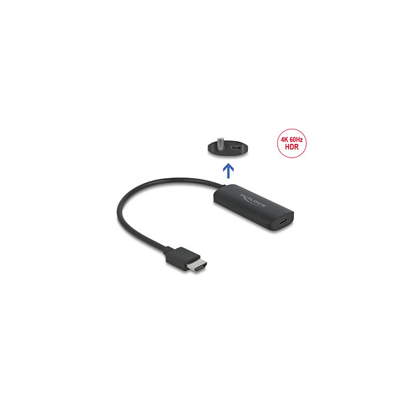 4043619632510 - DeLOCK Adapter HDMI-A Stecker zu USB Type-C Buchse (DP Alt Mode) 4K 60 (63251)