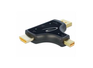 4043619640591 - 3in1 Monitoradapter mit HDMI DP mini dp Eingang auf hdmi Ausgang (64059) - Delock