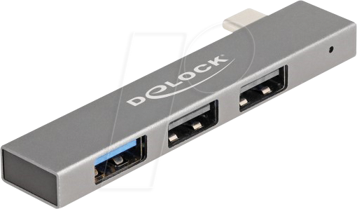 4043619642748 - DELOCK 64274 - USB 3-Port Hub USB-C auf 1x USB 31 + 2x USB 20 A