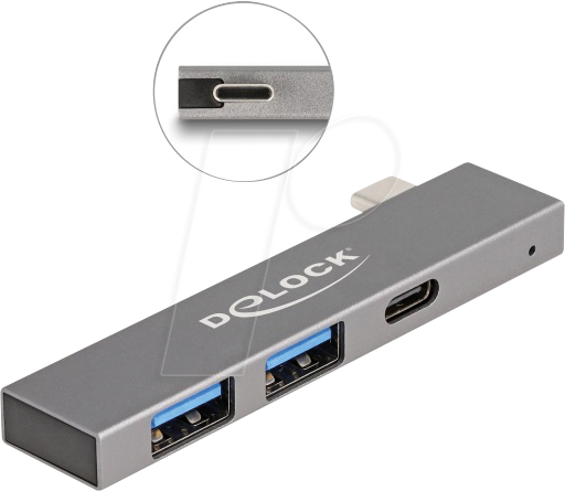 4043619642755 - DELOCK 64275 - USB 30 Hub 3 Port USB-C zu 1x C 2x A