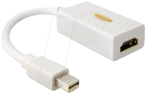 4043619651283 - DELOCK 65128 - DisplayPort Adapter Mini DP Stecker auf HDMI Buchse