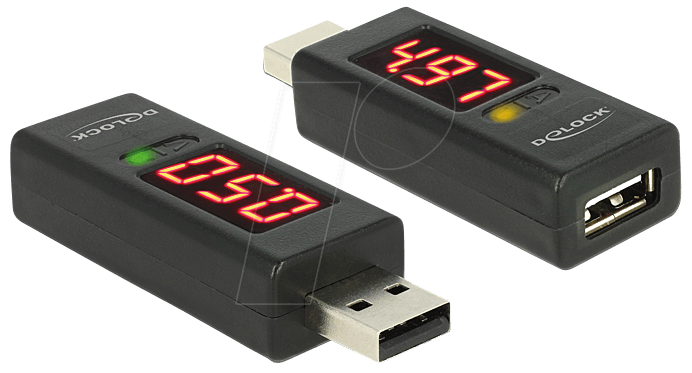 4043619655694 - DELOCK 65569 - USB-Messgerät 5 V 4000 mA USB