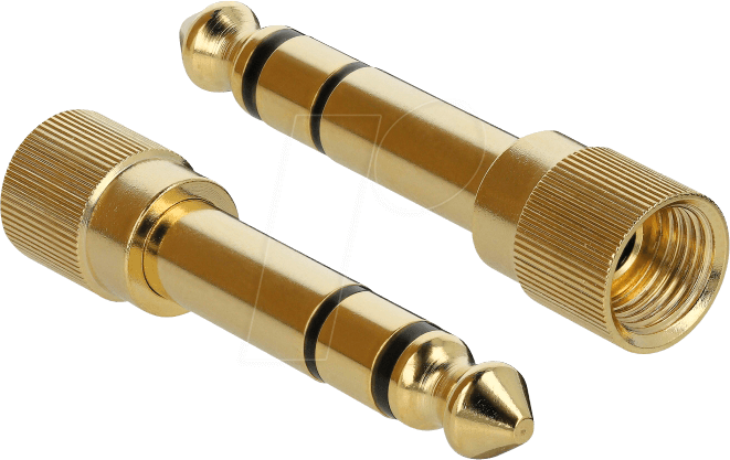 4043619659838 - DELOCK 65983 - Adapter Audio Klinke 35 mm Bu > 635 mm St verschraubbar 3 Pin 4043619659838 - DELOCK 65983 - Adapter Audio Klinke 35 mm Bu > 635 mm St verschraubbar 3 Pin
