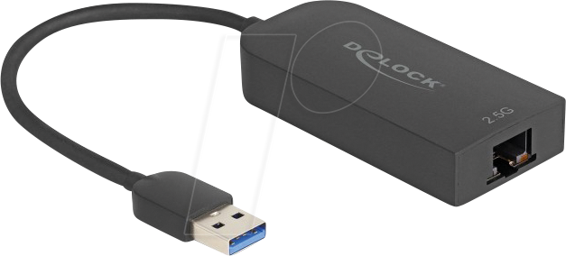 4043619660452 - DELOCK 66045 - Netzwerkkarte USB 30 25 Gigabit Ethernet 1x RJ45