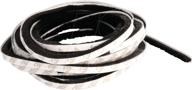 4043619668939 - DELOCK 66893 - Bürstenstreifen selbstklebend 8 mm - Länge 5 m schwarz 4043619668939 - DELOCK 66893 - Bürstenstreifen selbstklebend 8 mm - Länge 5 m schwarz