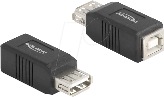 4043619672035 - DELOCK 67203 - USB 20 Adapter A Buchse > B Buchse schwarz