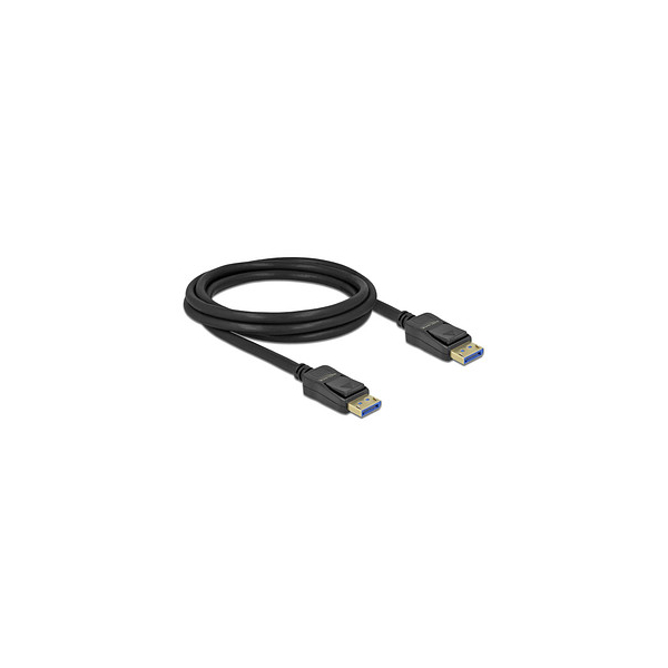 4043619802623 - DisplayPort Kabel 10K 60 Hz 54 Gbps Kunststoffgehäuse 2 m (80262) - Delock