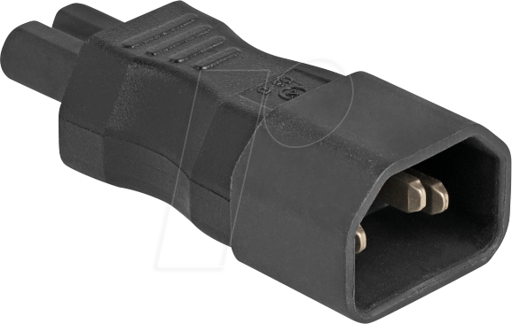 4043619804696 - DELOCK 80469 - Netzadapter IEC 60320 - C14 auf C7 Stecker   Buchse 25 A ger