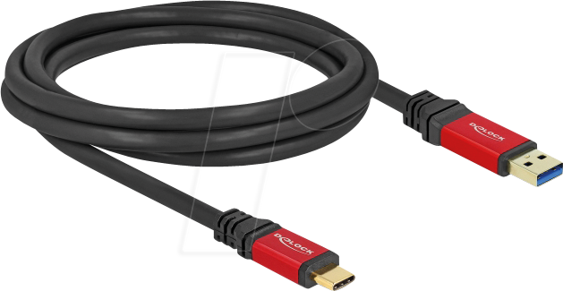 4043619806188 - DELOCK USB 10 Gbps Kabel USB Type-A St zu USB Typ-C St 2 m