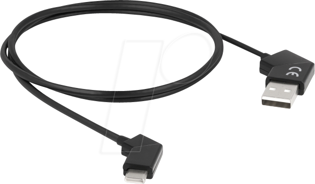 4043619807697 - DELOCK 80769 - Sync- & Ladekabel USB-A -> USB-C Stecker 110° drehbar 12 m