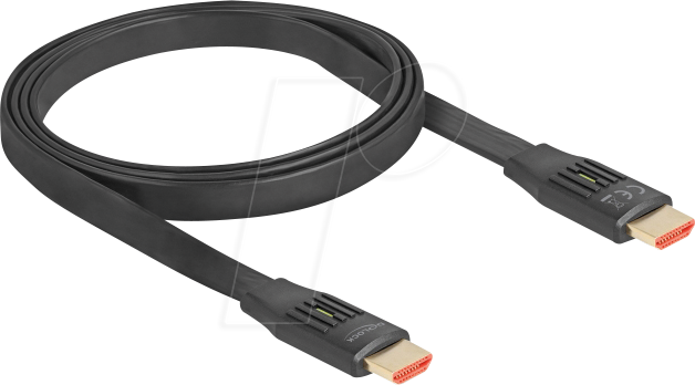 4043619810017 - DELOCK 81001 - HDMI Kabel - Flachband 8K60Hz 10 m