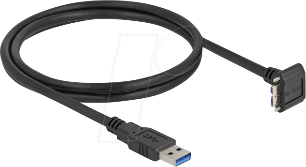 4043619810307 - DELOCK 81030 - USB 5 Gb s Kabel A Stecker auf 90° Micro-B 18 mm M2 10 m