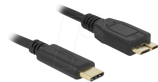 4043619811601 - DELOCK 81160 - USB 30 Kabel C Stecker auf Micro-B Stecker 2 m