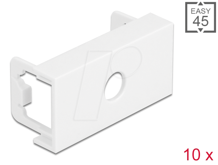 4043619813704 - DELOCK 81370 - Easy 45 Modulblende Loch M8 45 x 225 mm 10 Stück