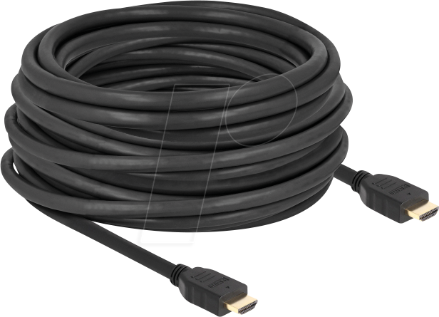 4043619820078 - DeLOCK High Speed HDMI Kabel 48 Gbps 8K 60 Hz schwarz 12 m (82007)