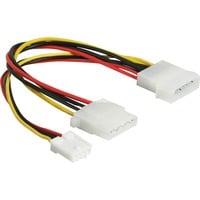 4043619821112 - Stromkabel 4pin Molex - 4pin Molex +35 fdd (82111) - Delock