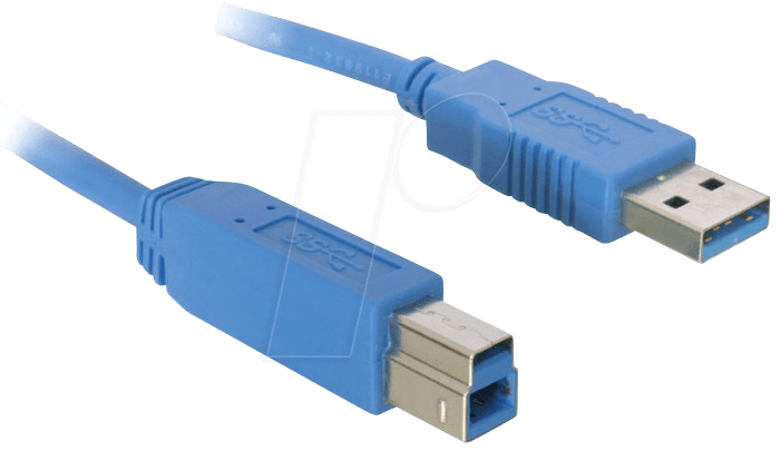 4043619825813 - DeLock - Kabel USB 30 Typ-A Stecker > USB 30 Typ-B Stecker 3m