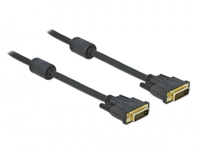 4043619831913 - 83191 dvi Kabel 3 m dvi-d Schwarz - dvi Kabel (3 m dvi-d dvi-d Gold Schwarz Stecker Stecker) - Delock