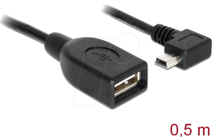 4043619833566 - DELOCK 83356 - USB 20 Kabel Mini B Stecker auf A Buchse 05 m 4043619833566 - DELOCK 83356 - USB 20 Kabel Mini B Stecker auf A Buchse 05 m
