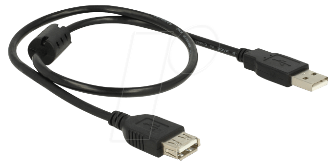 4043619834013 - DELOCK 83401 - USB 20 Kabel A Stecker auf A Buchse 05 m