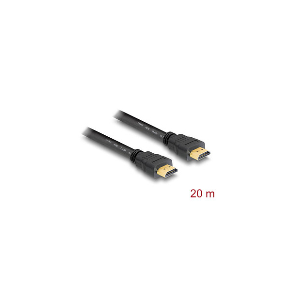 4043619834525 - DELOCK 83452 - HDMI High Speed mit Ethernet Kabel 4K 30 Hz 200 m