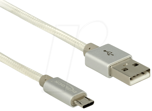 4043619839162 - DELOCK 83916 - Sync- & Ladekabel USB-A -> micro B 10 m