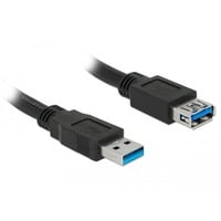 4043619850570 - USB-Kabel usb 32 Gen1 (usb 30   usb 31 Gen1) usb-a Stecker usb-a Buchse 300 m Schwarz ve - Delock