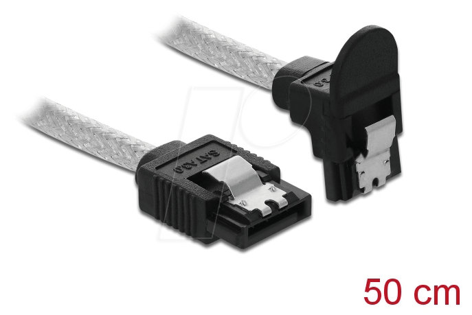 4043619853465 - DELOCK 85346 - SATA 6 Gb s Kabel Buchse rund 50 cm