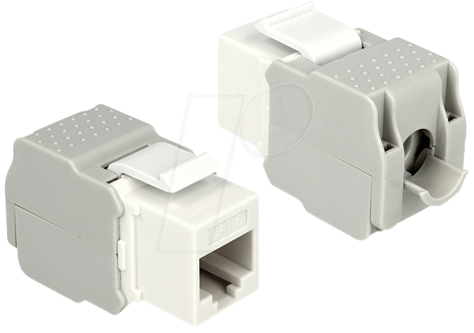 4043619863419 - DELOCK 86341 - Keystone Modul RJ45 Buchse > LSA Cat6 UTP 4043619863419 - DELOCK 86341 - Keystone Modul RJ45 Buchse > LSA Cat6 UTP