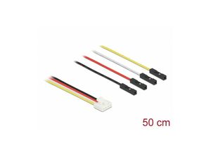 4043619869503 - Conversion iot Grove Kabel 4 Pin Stecker zu 4 x Jumper Buchse 50 cm (86950) - Delock