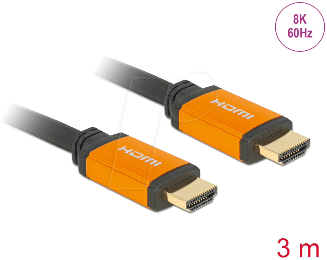 4043619869879 - DELOCK 86987 - HDMI Kabel 48 GBit s 3 m