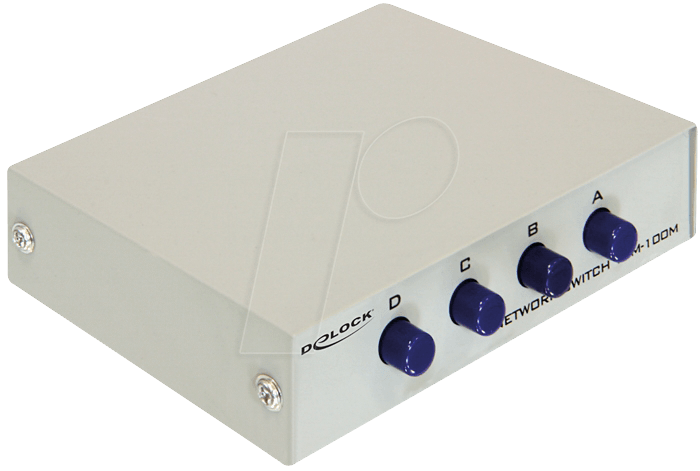 4043619875887 - DeLOCK RJ45 Switch 4 Eingänge - 1 Ausgang (87588) 4043619875887 - DeLOCK RJ45 Switch 4 Eingänge - 1 Ausgang (87588)