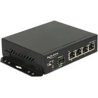 4043619877041 - DELOCK 87704 - Switch 4-Port Gigabit Ethernet SFP