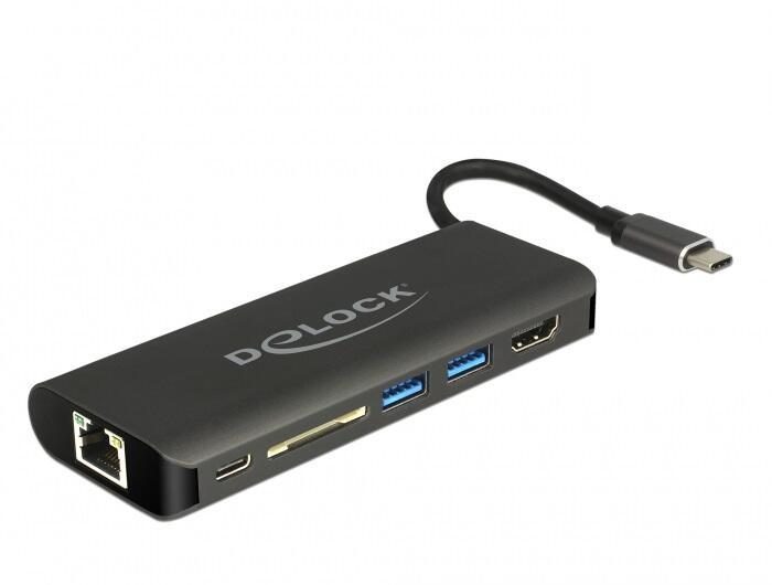 4043619877218 - DeLOCK Dockingstation USB Type-C 31 zu HDMI   Gigabit LAN   USB 30 Type-A