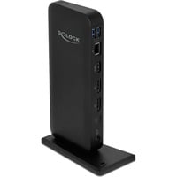 4043619877461 - DeLOCK USB Type-C DP 14 Docking Station 4K - Docking Station - USB-C 32 Gen 2 - HDMI DP - GigE - 85 Watt (87746)