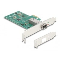 4043619882168 - Pci Express x1 Karte zu 1 x sfp Slot 100Base-FX rtl (88216) - Delock