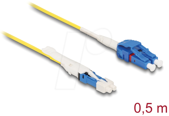 4043619882915 - DELOCK 88291 - LWL Kabel CS LC Duplex UPC G657A2 OS2 Uniboot 05 m 4043619882915 - DELOCK 88291 - LWL Kabel CS LC Duplex UPC G657A2 OS2 Uniboot 05 m