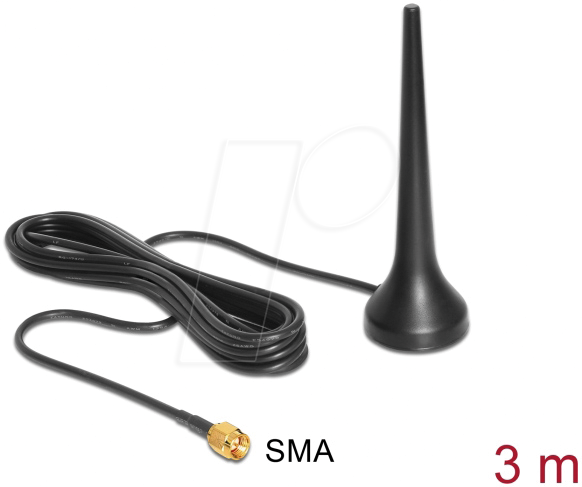 4043619886906 - DELOCK 88690 - Antenne GSM UMTS SMA Stecker omnidirektional