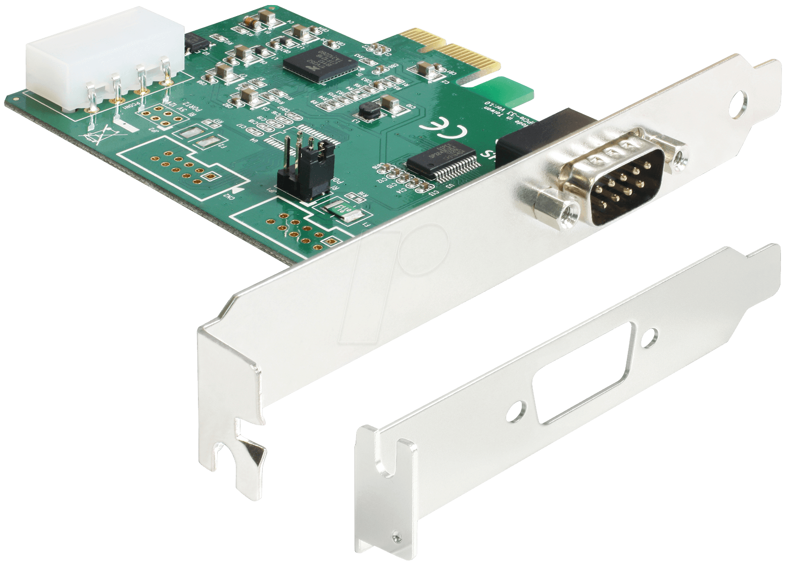 4043619893331 - DELOCK 89333 - 1 Port RS 232 seriell PCIe Karte