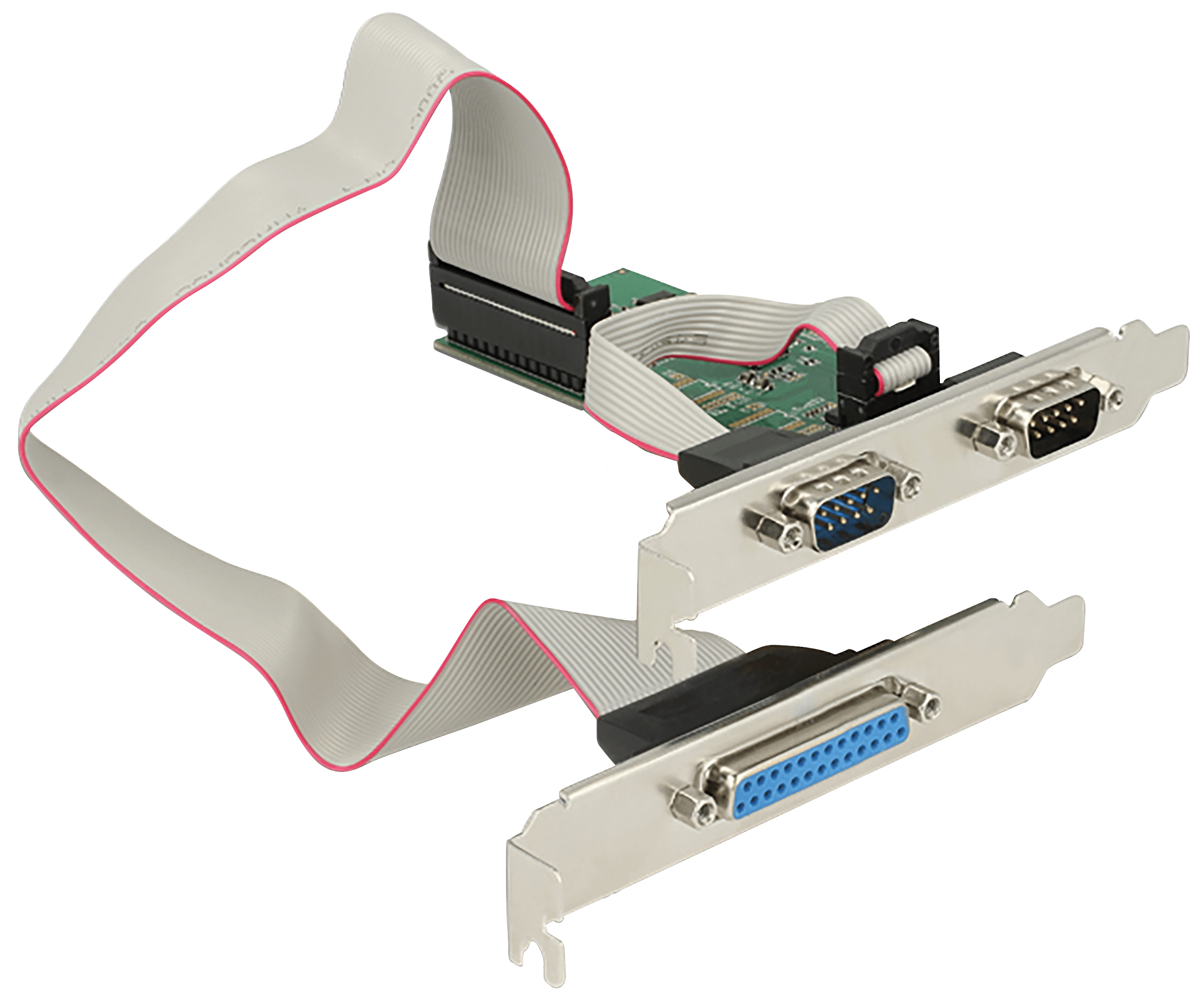 4043619895564 - DELOCK 89556 - 3 Port parallel seriell PCIe Karte