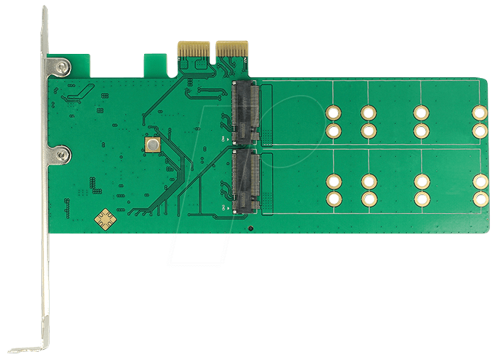 4043619895885 - DELOCK 89588 - Konverter PCIe Karte > 4 x M2 Key B Low Profile