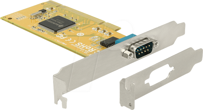 4043619895922 - DELOCK 89592 - 1 Port RS232 seriell PCI Karte Low Profile