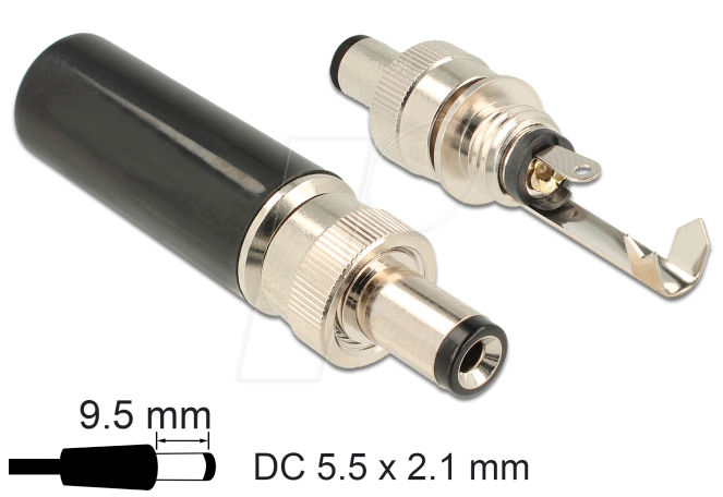 4043619899135 - DELOCK 89913 - Steckverbinder DC Stecker