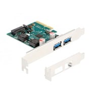 4043619901067 - Pci Express x4 Karte zu 2 x extern usb 10 Gbps Typ-A Buchse (90106) - Delock