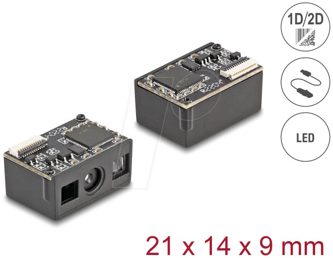 4043619906031 - DELOCK 90603 - Barcodescanner 2D FPC 12 Pin stationär