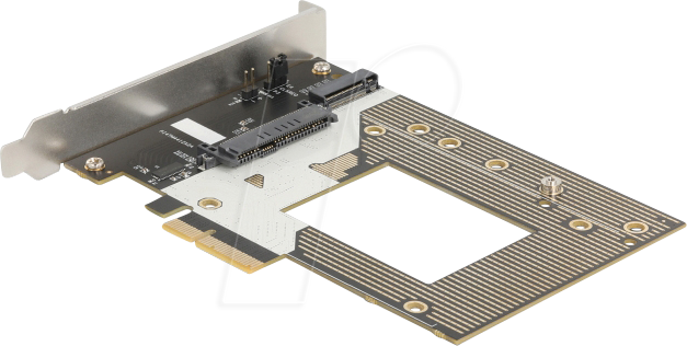 4043619908547 - DELOCK 90854 - PCIe x4 > 1x M2 Key M NVMe 110 mm oder U2 Slot