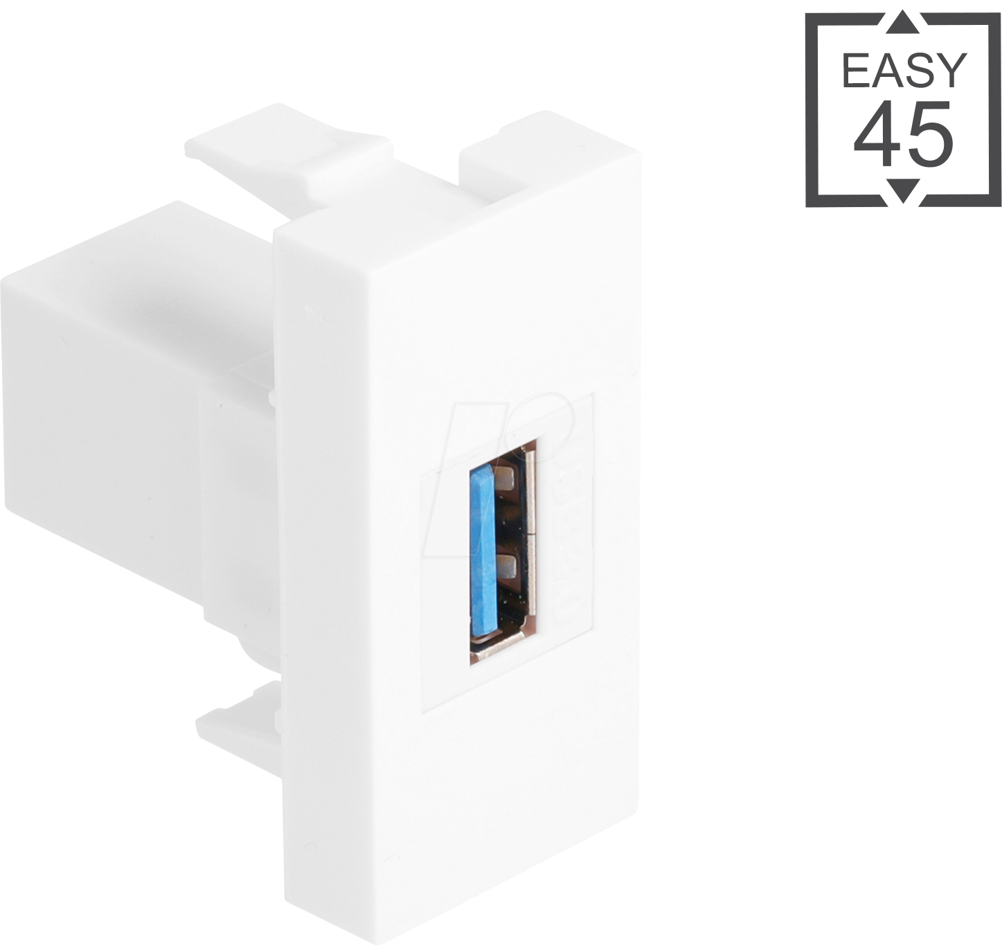 4043619909094 - DELOCK 90909 - Easy 45 USB 5 GBit s Typ-A Buchse zu USB Typ-A Buchse