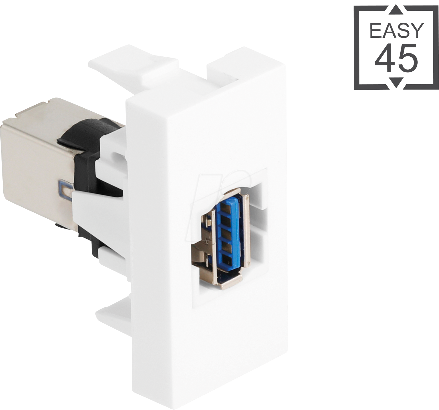 4043619909100 - DELOCK 90910 - Easy 45 USB 5 GBit s Typ-A Buchse zu USB Typ-B Buchse 4043619909100 - DELOCK 90910 - Easy 45 USB 5 GBit s Typ-A Buchse zu USB Typ-B Buchse