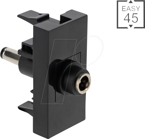 4043619909612 - DELOCK 90961 - Easy 45 DC 55 x 21 mm Buchse zu DC 55 x 25 mm St 4043619909612 - DELOCK 90961 - Easy 45 DC 55 x 21 mm Buchse zu DC 55 x 25 mm St